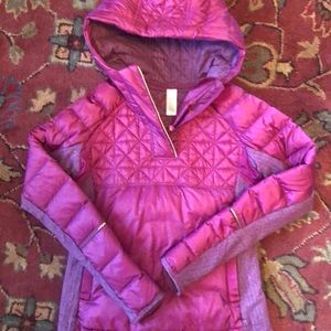 EUC Lululemon Ivivva 1/4 zip down pullover winter